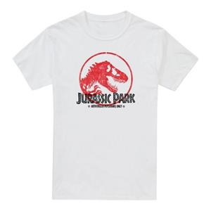 Jurassic Park Heren Vintage T-shirt M wit