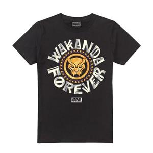 Pertemba FR - Apparel Zwarte Panter: Wakanda Forever herenstraat-T-shirt XL zwart