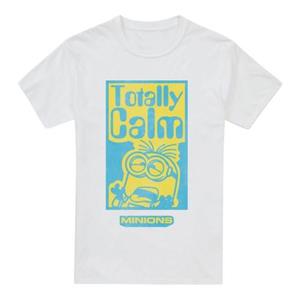 Minions heren totaal kalm T-shirt M wit