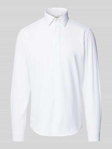 CK Calvin Klein Slim fit zakelijk overhemd met labelstitching, model 'Bari'