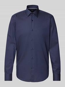 Boss Slim fit zakelijk overhemd met kentkraag, model 'Joe'