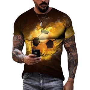 ETST WENDY 05 Zomer Mode Voetbal grafische t-shirts Hip Hop Grappige Persoonlijkheid streetwear mannen 3D Gedrukt Casual O-hals Korte Mouw Tees Top S