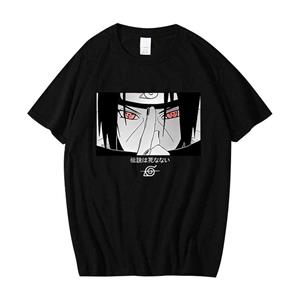 New Young Harajuku Heren T-shirt Cool Cartoon Anime Print Unisex Korte Mouw Casual T-shirt Heren Streetwear Top Zomer Top XS geel