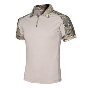 MY OWN STYLE Camouflage Tactische T-shirt Mannen Korte Mouw US Army Airsoft Combat BDU Shirt Multicam Assault Militaire Wandelen Jacht Shirts XXXL