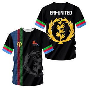 ETST 07 Afrikaanse mannen gedrukt boxed 3D vlagdrager Eritrese kleine vrouw met zomer Air Drop ERI Eritrese Boxed Joint XL