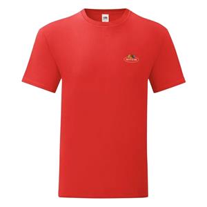 Fruit of the Loom Heren vintage logo bedrukt t-shirt