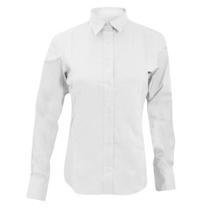 Kustom Kit Dames city long sleeve blouse