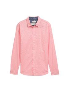 Tom Tailor Printed stretch shirt