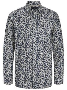 Jack & Jones Jprblaleeds print dobby l/s shirt l