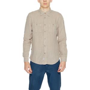 Blauer Shirt heren