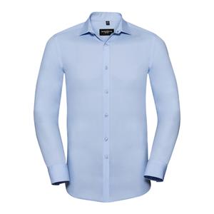 Russell Athletic Heren ultimate stretch shirt met lange mouwen