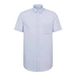 Seidensticker Heren kent kraag regular business shirt met korte mouwen