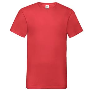 Fruit of the Loom Heren valueweight v neck t-shirt