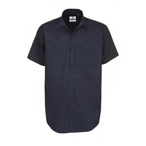 B and C B&c herenshirt met korte mouwen / herenshirt met scherpe koker