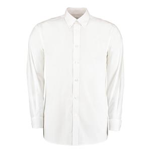 Kustom Kit Herenwerkershirt met lange mouwen