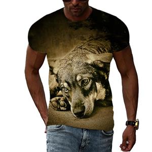 ETST WENDY 05 Nieuwe Dier Hond grafische t-shirts Zomer Fashion Casual harajuku Print trendyol mannen winkel Persoonlijkheid korte mouwen t-shirts Top S