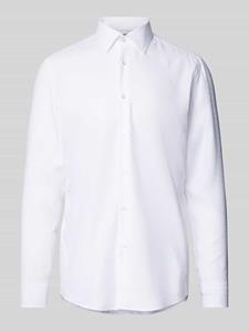 Boss Slim fit zakelijk overhemd met kentkraag, model 'Hank'