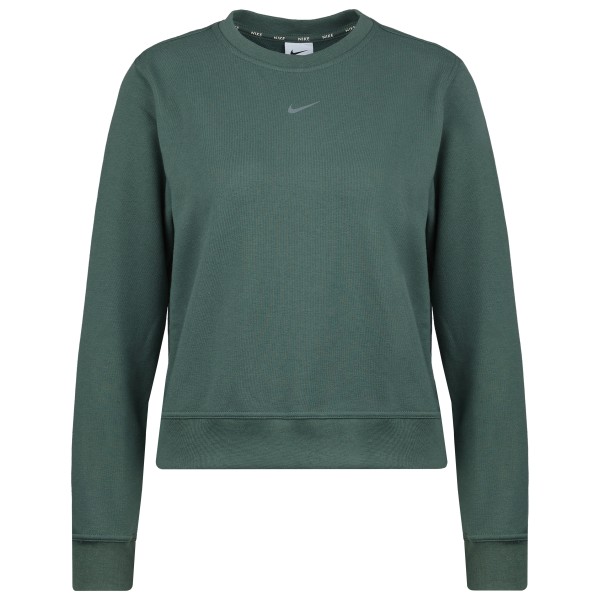 Nike  Women's Dri-Fit One Crew Neck French Terry - Trui, grijs