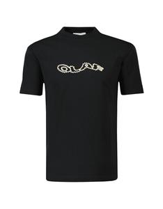 Olaf Hussein Zigzag wavy drift tee t-shirts m200111