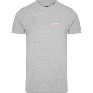 Subprime Shirt chest logo grey
