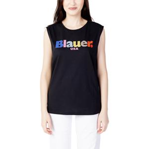 Blauer Top dames