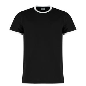 Kustom Kit Heren ringer fashion t-shirt