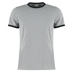 Kustom Kit Heren ringer fashion t-shirt