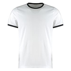 Kustom Kit Heren ringer fashion t-shirt