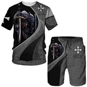 ETST 03 Tempeliers T-shirt Jongens Meisjes Roman 3D Print Design Mode T-shirts Mode Mannen Vrouwen Kleding Top Tees Kinderen korte mouwen S