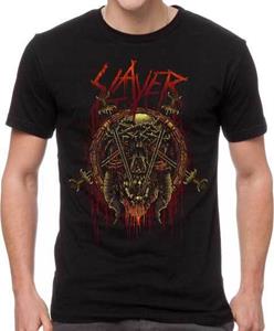 91140100MA0LT6NU2A SLAYER Rotting Skull Merk H3 Sportgear Merch Unisex T-shirt S