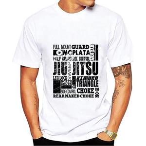91460000MABWPRWD6C Braziliaanse Jiu Jitsu AZ Bjj Mma Fashion Top Tee Modemerk Kleding Unisex T-shirts S