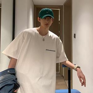 NH94YD M-8xl Mannen T-shirt Oversize Mode Korte Mouw T-shirts Plus Size Half Mouw T-shirt Mannen Grafische Top Ronde Hals Comfortabele T-stukken Voor 2XL zwart