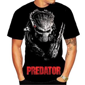 WowClassic Predator Grafisch T-shirt Voor Heren Mode Streetwear Hip Hop 3d Geprint Horror Film Alien T-shirt Zomer Casual Dameskleding S