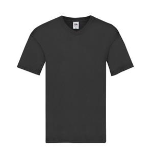 Fruit Of The Loom Mens Original Cotton Layered T-Shirt XL zwart