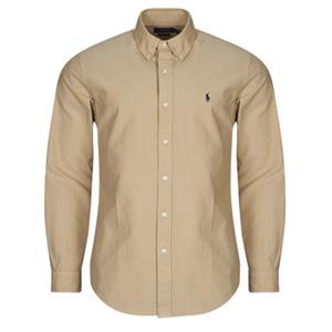Polo Ralph Lauren Overhemd Lange Mouw  CHEMISE DROITE CUSTOM EN OXFORD LEGER