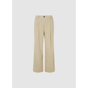 Pepe Jeans Corduroy broek met labeldetail, model 'DANNA'