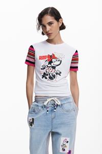 Desigual Minnie Mouse T-shirt - WHITE