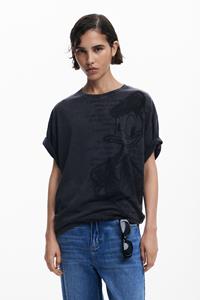 Desigual Donald Duck T-shirt - BLACK