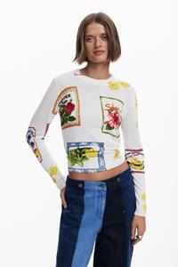 Desigual Postzegeltrui - WHITE