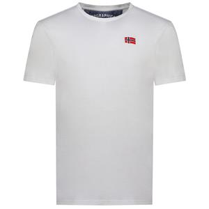 Geographical norway Camiseta manga corta SY1363HGN hombre 2XL grijze kleur