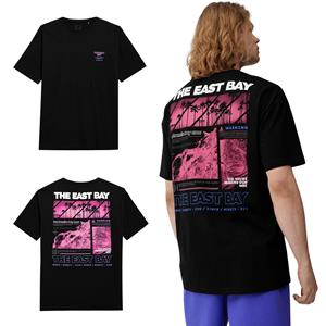 4F Men's sports t-shirt  M358 deep black size L L zwart