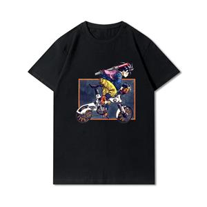 FT T Shirts Plus Size S-3XL Anime Dragon Ball Gedrukt Mannen T-shirts Ronde Hals Katoenen Tops Zomer Casual Zwarte Tees S