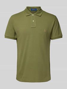 Polo ralph lauren Slim polo met korte mouwen, in katoen basic mesh
