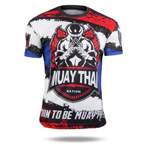ETST WENDY 005 New Summer 3D Muay Thai Printed T Shirt Cool Sports T-shirts For Men Fashion Streetwear Short Sleeves Gym Tee Shirts Cloting Top S