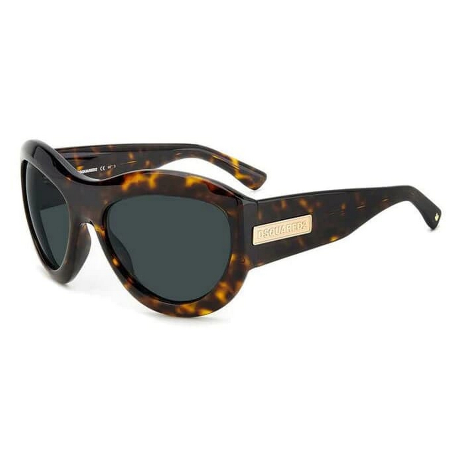 Dsquared2 Bruine plastic zonnebril