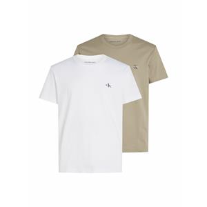 Calvin Klein T-shirt 2 PACK MONOLOGO T-SHIRT (Set van 2)