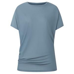 Super.Natural  Women's Yoga Loose Tee - T-shirt, grijs/turkoois
