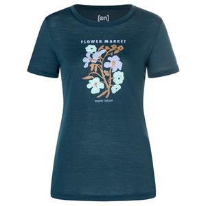 Super.Natural Dames Flower Market T-shirt