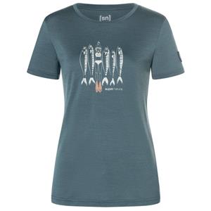 Super.Natural Dames Copper Sardine Bio J T-shirt