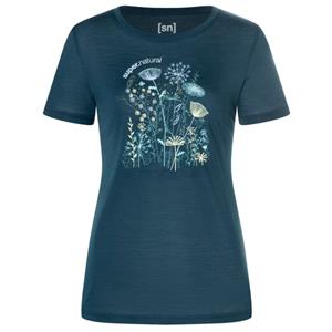 Super.Natural Dames Rock Flowers T-shirt